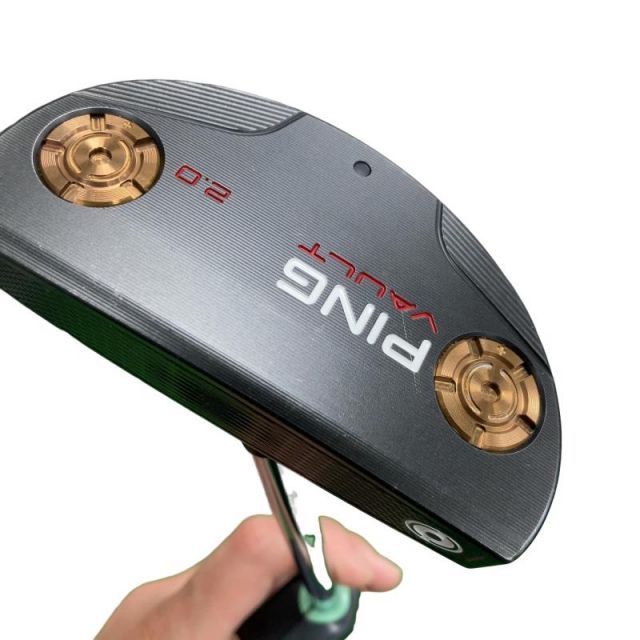 【中古】 ピン VAULT 2.0 PIPER C ステルス(375g) 33インチ(PP62グリップ) レフティ パター PT スチール (フレックスその他) メンズ 男性用 左利き レフティ 左用 Cランク ゴルフクラブ 14,229円