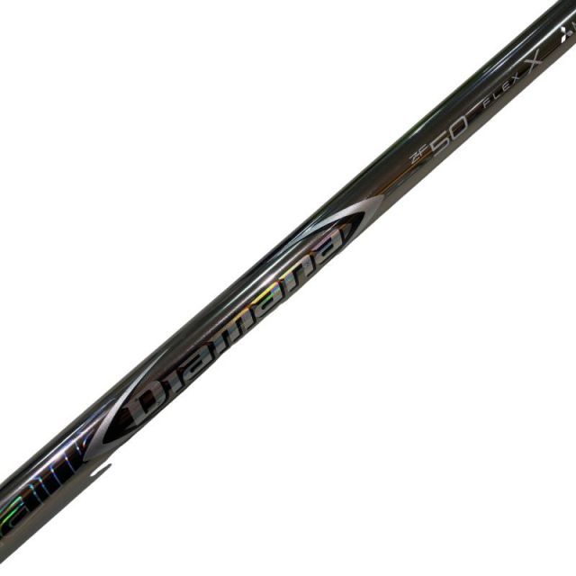 【中古】 キャロウェイスリーブ付き(QUANTUM系) 三菱ケミカル(レイヨン)ドライバー用 シャフト Diamana ZF50 (フレックスX)Cランク ゴルフクラブ