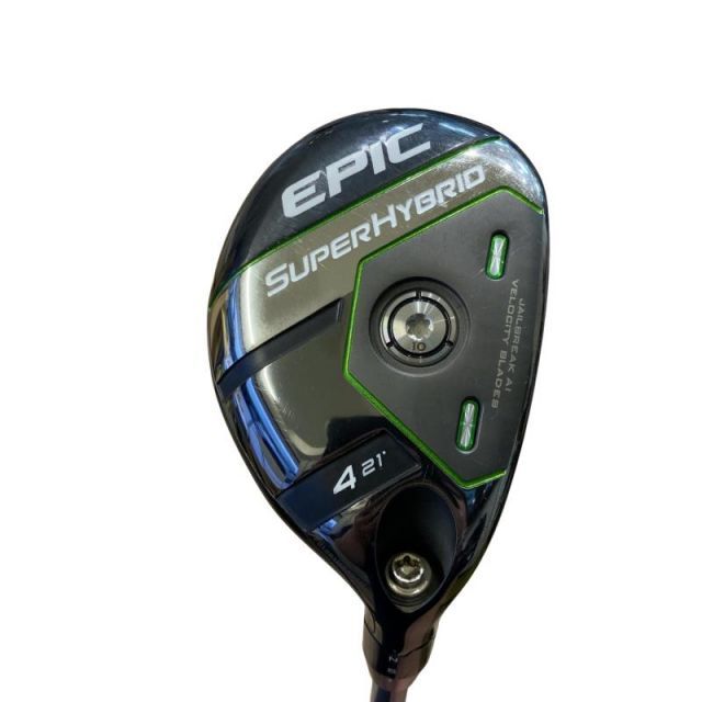 【中古】 キャロウェイ EPIC SUPER HYBRID U4 ユーティリティ UT リシャフト (フレックスその他) メンズ 男性用 右利き 右用 Cランク ゴルフクラブ
