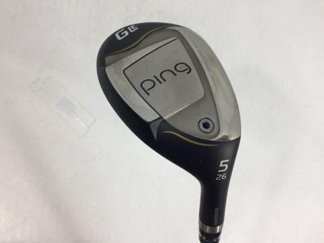 返品OK 【中古ゴルフクラブ】【美品】ピン G Le3 ユーティリティ レディス 2023 ULT250J 5H