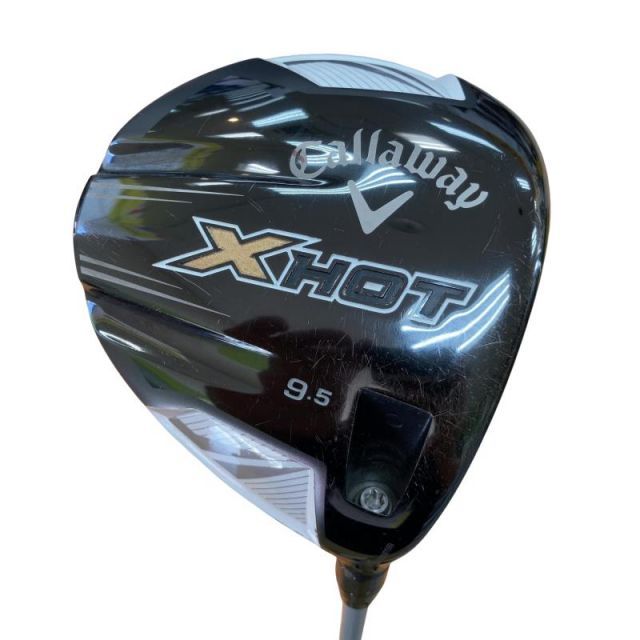 【中古】 キャロウェイ X HOT 9.5° ドライバー DR X HOT 50W(ドライバー) (フレックスR) メンズ 男性用 右利き 右用 Cランク ゴルフクラブ
