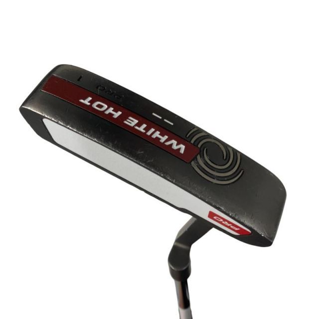 【中古】 オデッセイ WHITE HOT PRO #1 34インチ レフティ パター PT スチール (フレックスその他) メンズ 男性用 左利き レフティ 左用 Cランク ゴルフクラブ
