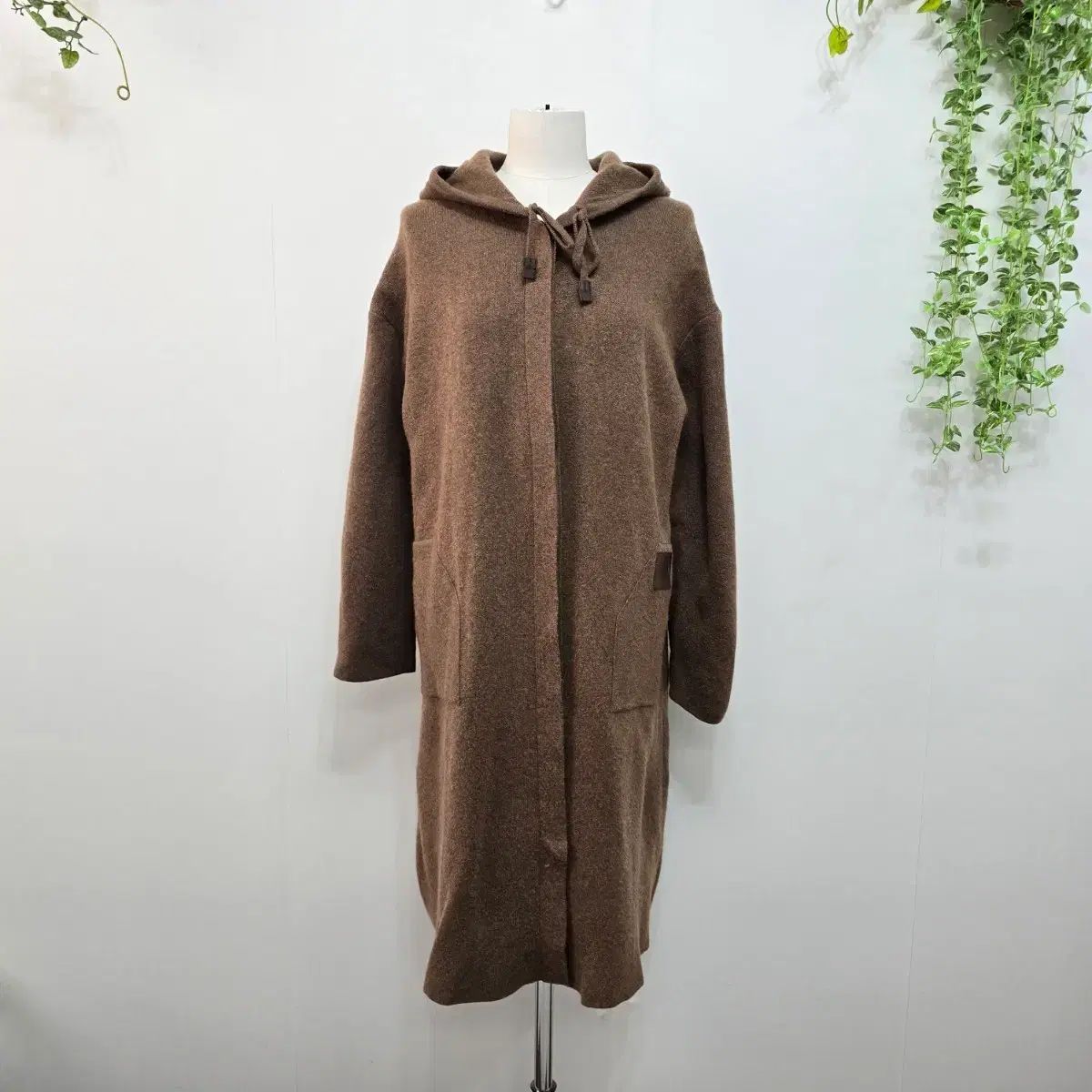The HANDSOME SJSJ 20'FW カシミア ブレンド WHO ロング ジャケット