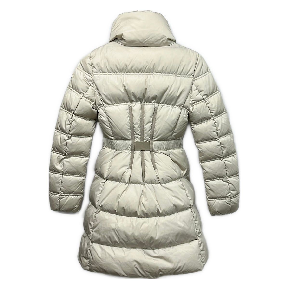 MONCLER(モンクレール) ダウンコート サイズ00 XS レディース美品 ACCENTEUR アイボリー 長袖/冬