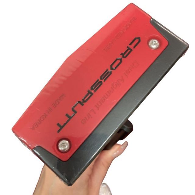 中古】 CROSSPUTT CROSSPUTT RED BLACK LABEL(レッド) 34インチ パター