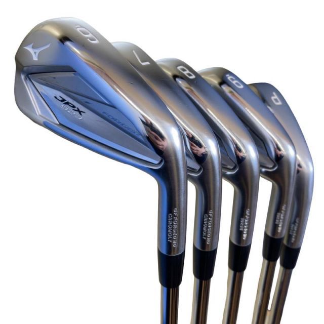 【中古】 ミズノ JPX 923 FORGED 5S アイアンセット IR 純正特注シャフト (フレックスR) メンズ 男性用 右利き 右用 Cランク ゴルフクラブ