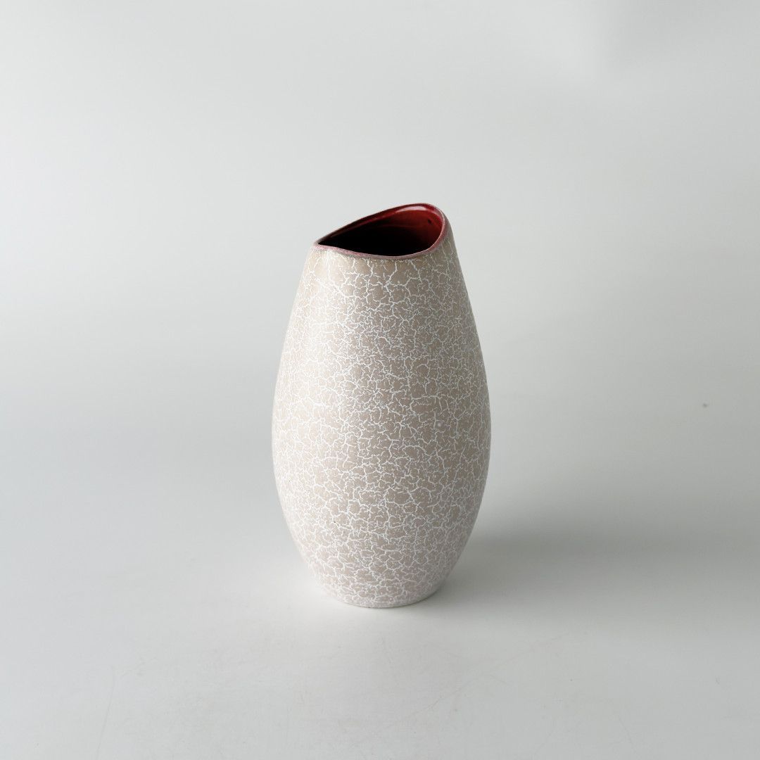 西ドイツ German Art Pottery ヴィンテージ フラワーベース Marzi & Remy 一輪挿し 陶器 花瓶 花器 オブジェ M&R アートポタリー 88903