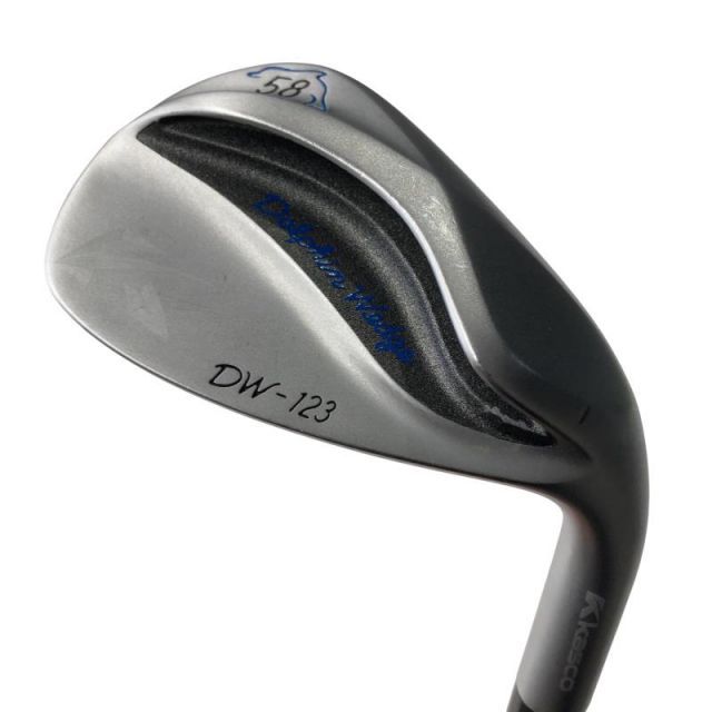【中古】 キャスコ Dolphin Wedge DW-123 シルバー 58° ウェッジ WG NS PRO 950GH neo (フレックスその他) メンズ 男性用 右利き 右用 Cランク ゴルフクラブ