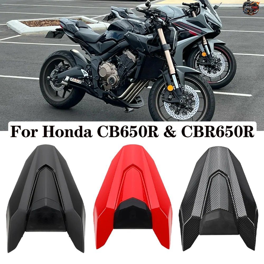 ホンダ CBR650R CB650R 2019 - 23 用 オートバイ用ピリオンリアパッセンジャーシートカバー フェアリングカウル CBR パーツ