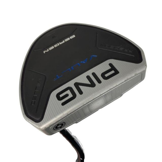 【中古】 ピン VAULT BERGEN シルバー 34インチ(PP62グリップ) パター PT スチール (フレックスその他) メンズ 男性用 右利き 右用 Cランク ゴルフクラブ