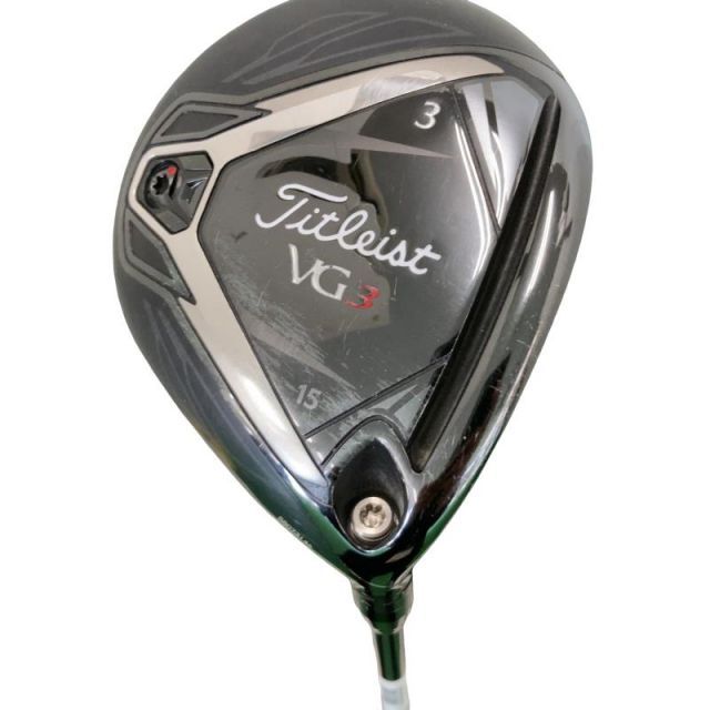【中古】 タイトリスト Titleist VG3(2018) 3W フェアウェイウッド FW リシャフト (フレックスその他) メンズ 男性用 右利き 右用 Cランク ゴルフクラブ