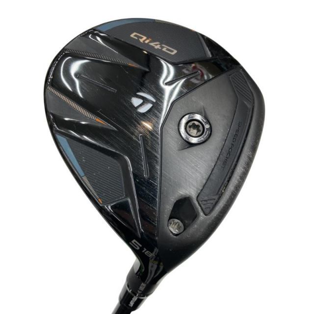 【中古】 テーラーメイド Qi4D 5W フェアウェイウッド FW 純正特注シャフト (フレックスS) メンズ 男性用 右利き 右用 Cランク ゴルフクラブ