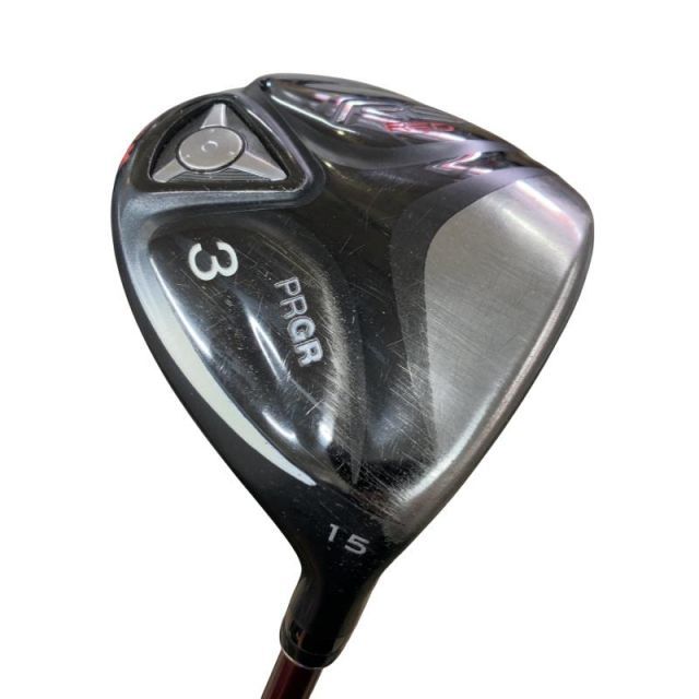 【中古】 プロギア RS RED 3W フェアウェイウッド FW Speeder EVOLUTION FOR PRGR(FW) (フレックスR) メンズ 男性用 右利き 右用 Cランク ゴルフクラブ