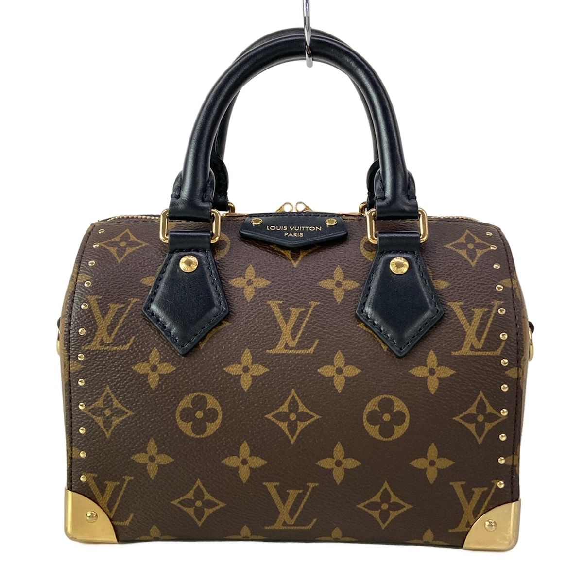 LOUIS VUITTON(ルイヴィトン) ハンドバッグ モノグラムリバース美品 スピーディトランク20 M13146 モノグラムリバース×黒×ゴールド