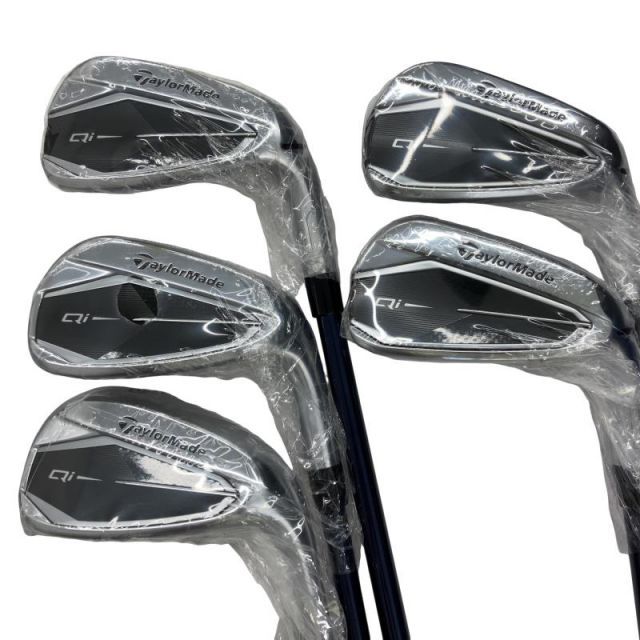 【中古】 テーラーメイド Qi 5S アイアンセット IR Diamana BLUE TM60(Qi IR) (フレックスS) メンズ 男性用 右利き 右用 Aランク ゴルフクラブ