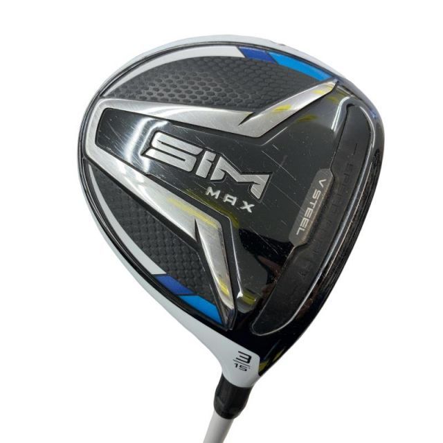 【中古】 テーラーメイド SIM MAX 3W レディース フェアウェイウッド FW TENSEI BLUE TM40(FW) (フレックスL) レディース 女性用 右利き 右用 Cランク ゴルフクラブ