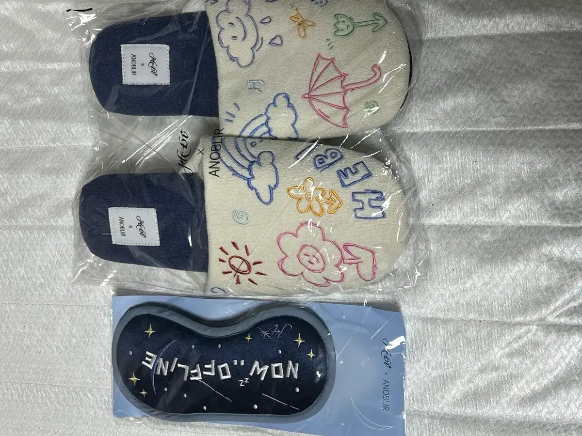 ヘビー アノブリアー スリッパ アイマスク 新品