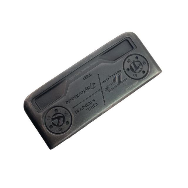 【中古】 テーラーメイド TP COLLECTION BLACK DEL MONTE TB1 34インチ パター PT スチール (フレックスその他) メンズ 男性用 右利き 右用 Cランク ゴルフクラブ
