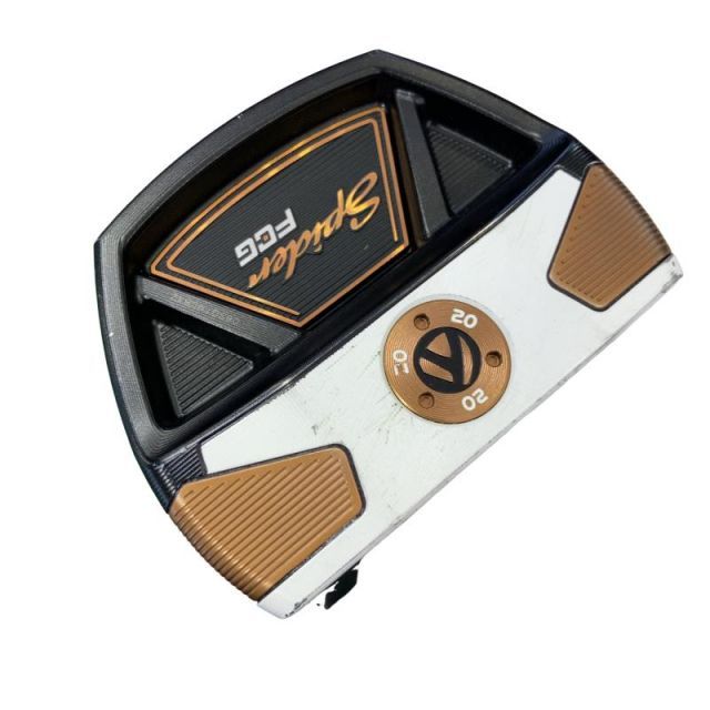 【中古】 テーラーメイド Spider FCG BLACK/WHITE スモールスラント 33インチ パター PT KBS CT TOUR BLACK (フレックスその他) メンズ 男性用 右利き 右用 Cランク ゴルフクラブ