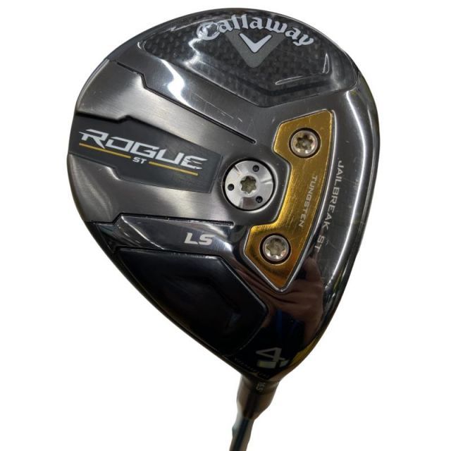 【中古】 キャロウェイ ROGUE ST LS 4W フェアウェイウッド FW リシャフト (フレックスその他) メンズ 男性用 右利き 右用 Cランク ゴルフクラブ