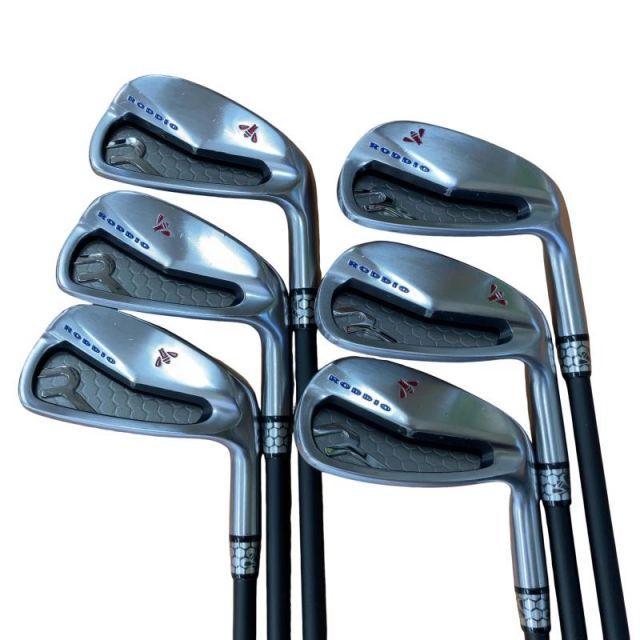 【中古】 ロッディオ RODDIO PC FORGED 6S アイアンセット IR 純正特注シャフト (フレックスS) メンズ 男性用 右利き 右用 Cランク ゴルフクラブ