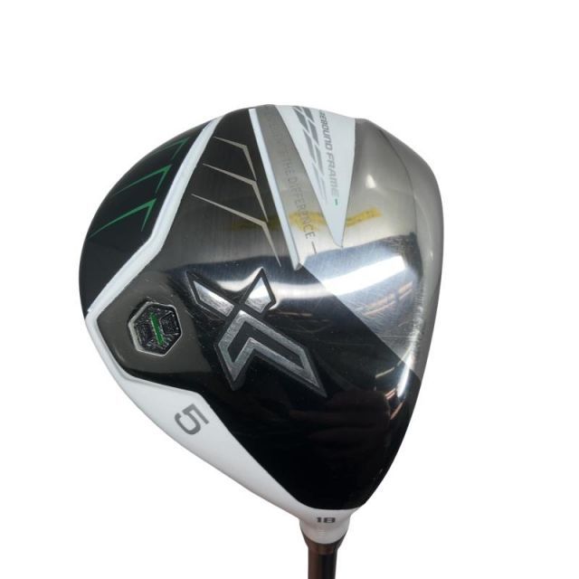 【中古】 ダンロップ XXIO(2022) eks ホワイト 5W フェアウェイウッド FW Miyazaki AX-2(FW) (フレックスSR) メンズ 男性用 右利き 右用 Bランク ゴルフクラブ