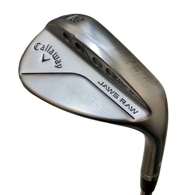 【中古】 キャロウェイ JAWS RAW クロムメッキ 58°/12°W ウェッジ WG NS PRO 950GH neo (フレックスS) メンズ 男性用 右利き 右用 Cランク ゴルフクラブ