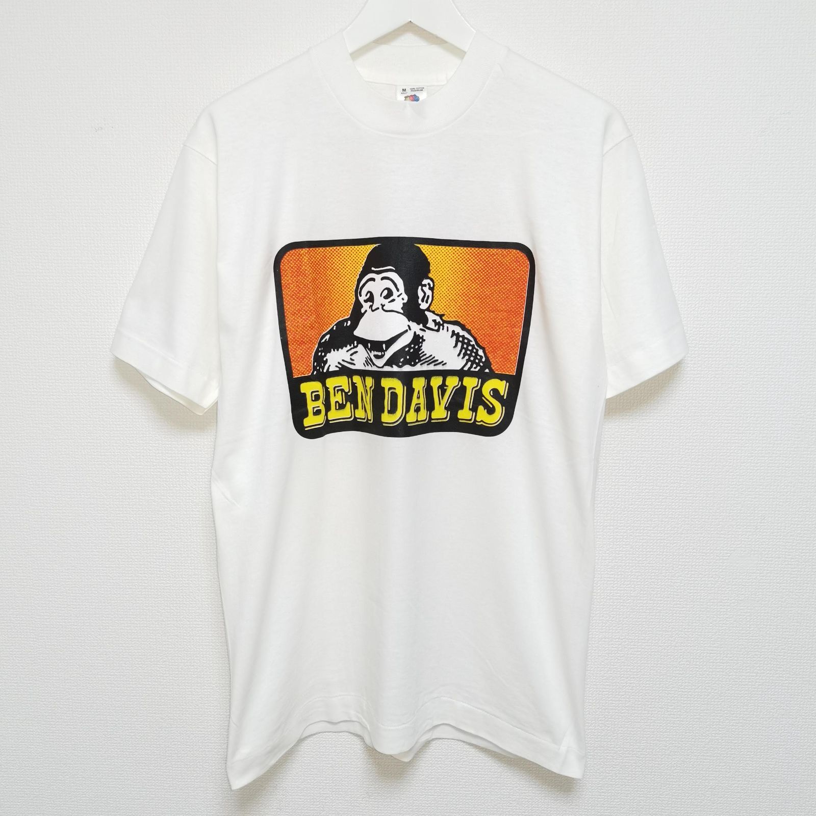 M 90s BEN DAVIS Tシャツ 手刷り フルーツオブザルーム USA製