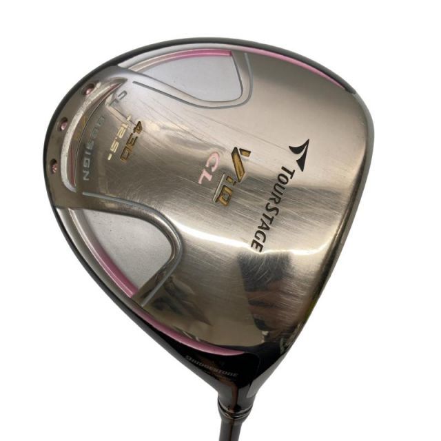 【中古】 ブリヂストン TOURSTAGE ViQ CL(2008) 12.5°(クリスタルピンク) ドライバー DR VD-30 (フレックスL) レディース 女性用 右利き 右用 Cランク ゴルフクラブ