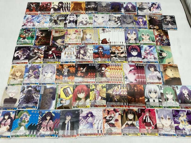 大量まとめ】ヴァイスシュヴァルツ デート・ア・ライブ 116枚 時崎狂三