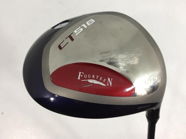 返品OK 【中古ゴルフクラブ】フォーティーン CT-518 ドライバー 2018 FT-924d 1W