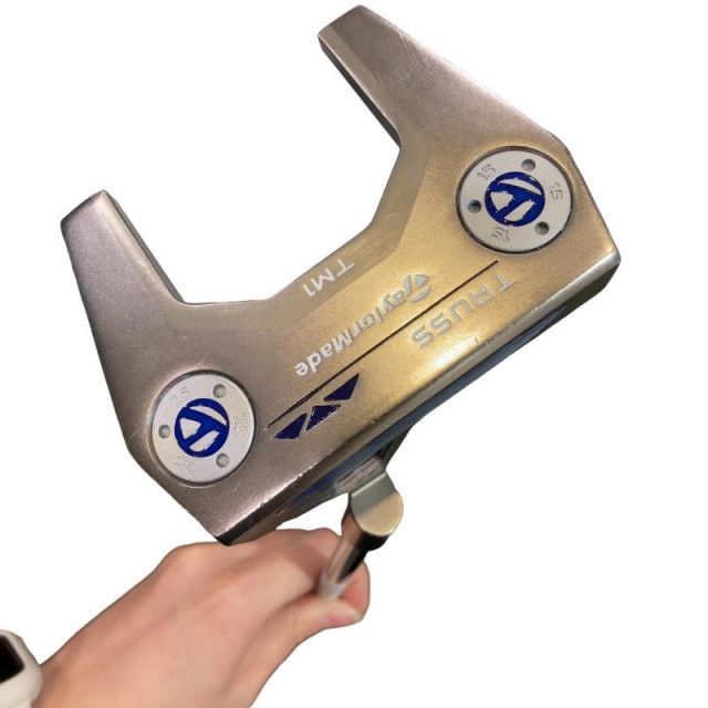 【中古】 テーラーメイド TRUSS TM1 34インチ パター PT スチール (フレックスその他) メンズ 男性用 右利き 右用 Cランク ゴルフクラブ