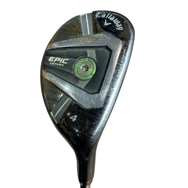 【中古】 キャロウェイ EPIC STAR U4 ユーティリティ UT リシャフト (フレックスその他) メンズ 男性用 右利き 右用 Cランク ゴルフクラブ