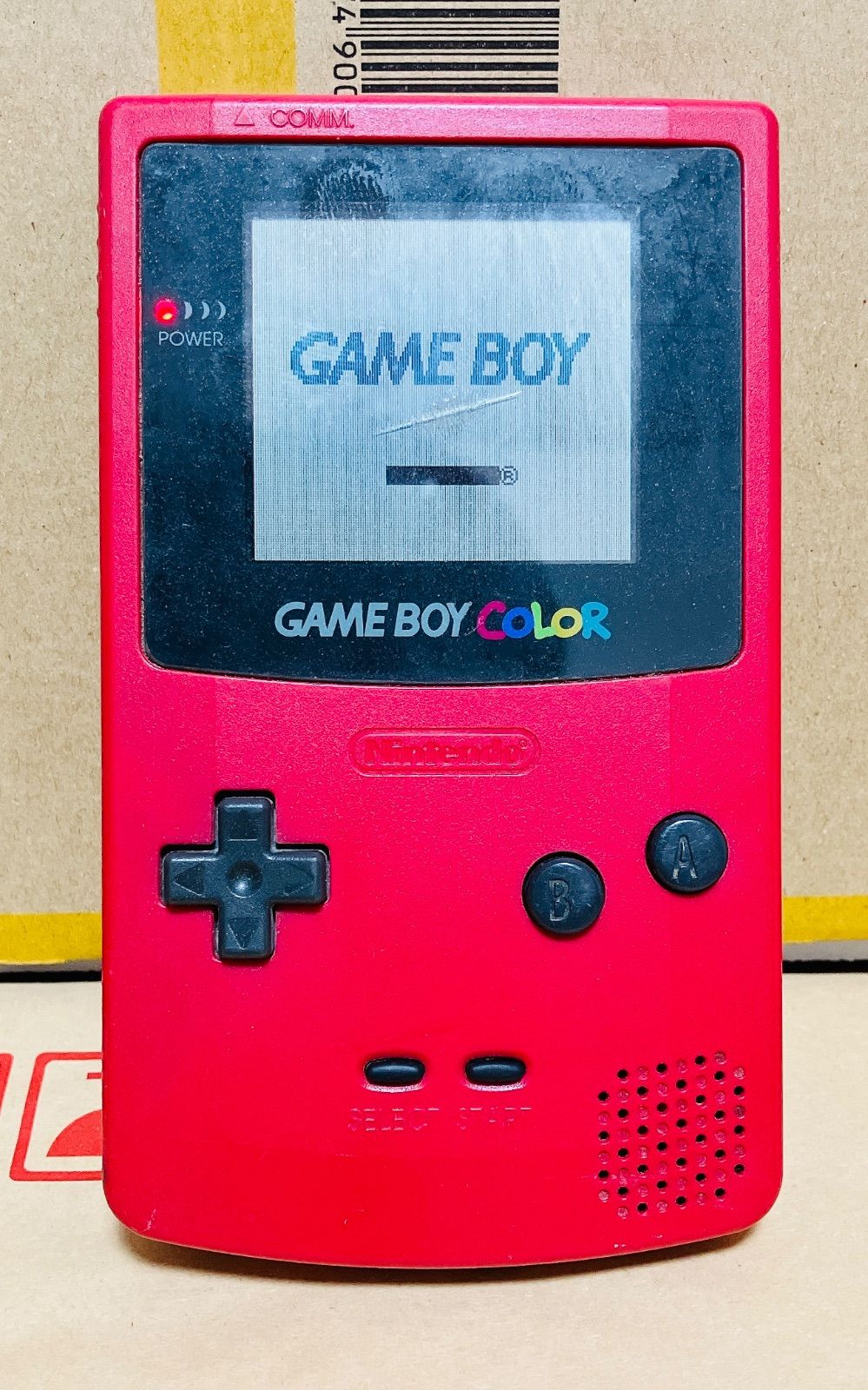 ゲーム ゲームボーイ 本体 カラー CGB-001 レッド ACアダプタ付き 中古品 CGB-001 本体 レッド レッド(CGB-001 GB](本体)ゲームボーイカラー (ニンテンドー)