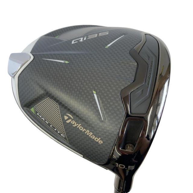 【中古】 テーラーメイド Qi35 MAX LITE 10.5° ドライバー DR AIR SPEEDER TM(Qi35 DR) (フレックスR) メンズ 男性用 右利き 右用 Cランク ゴルフクラブ