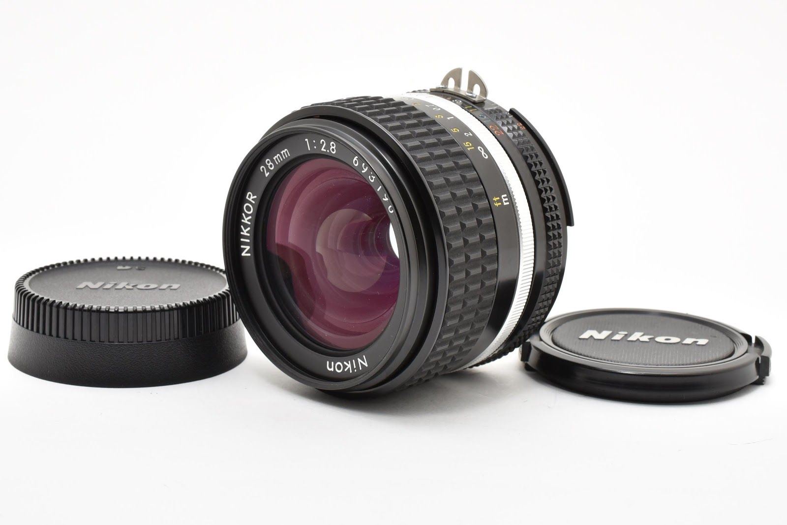 ★美品★ ニコン Nikon AI-S NIKKOR 28mm F2.8 単焦点レンズ ★ #8617