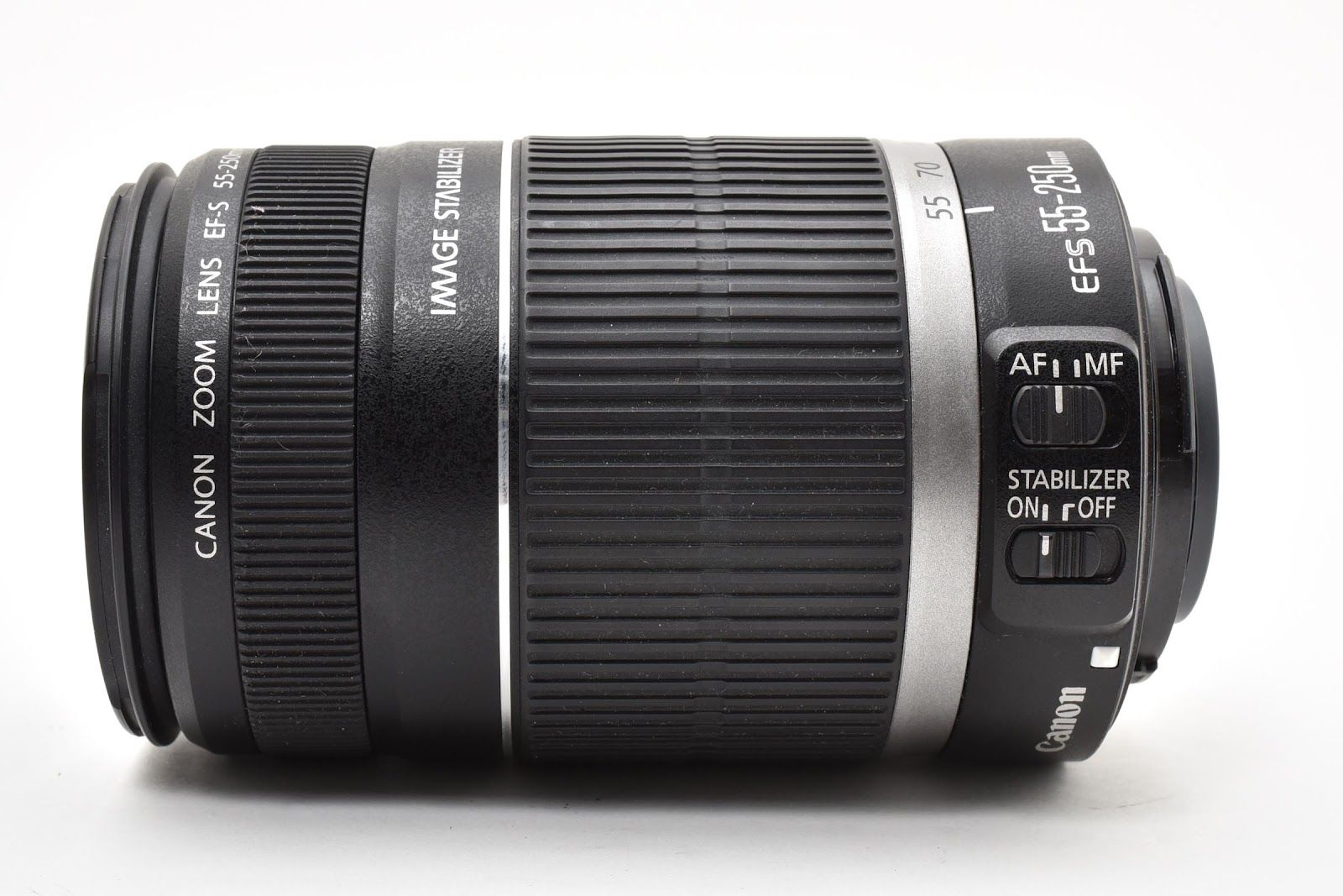 ☆美品☆ キヤノン CANON EF-S 55-250mm F4-5.6 IS 望遠レンズ