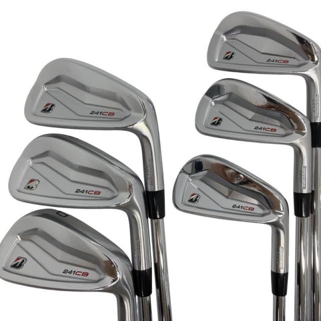 【中古】 ブリヂストン BRIDGESTONE 241CB 6S アイアンセット IR NS PRO MODUS3 TOUR120 (フレックスS) メンズ 男性用 右利き 右用 Cランク ゴルフクラブ