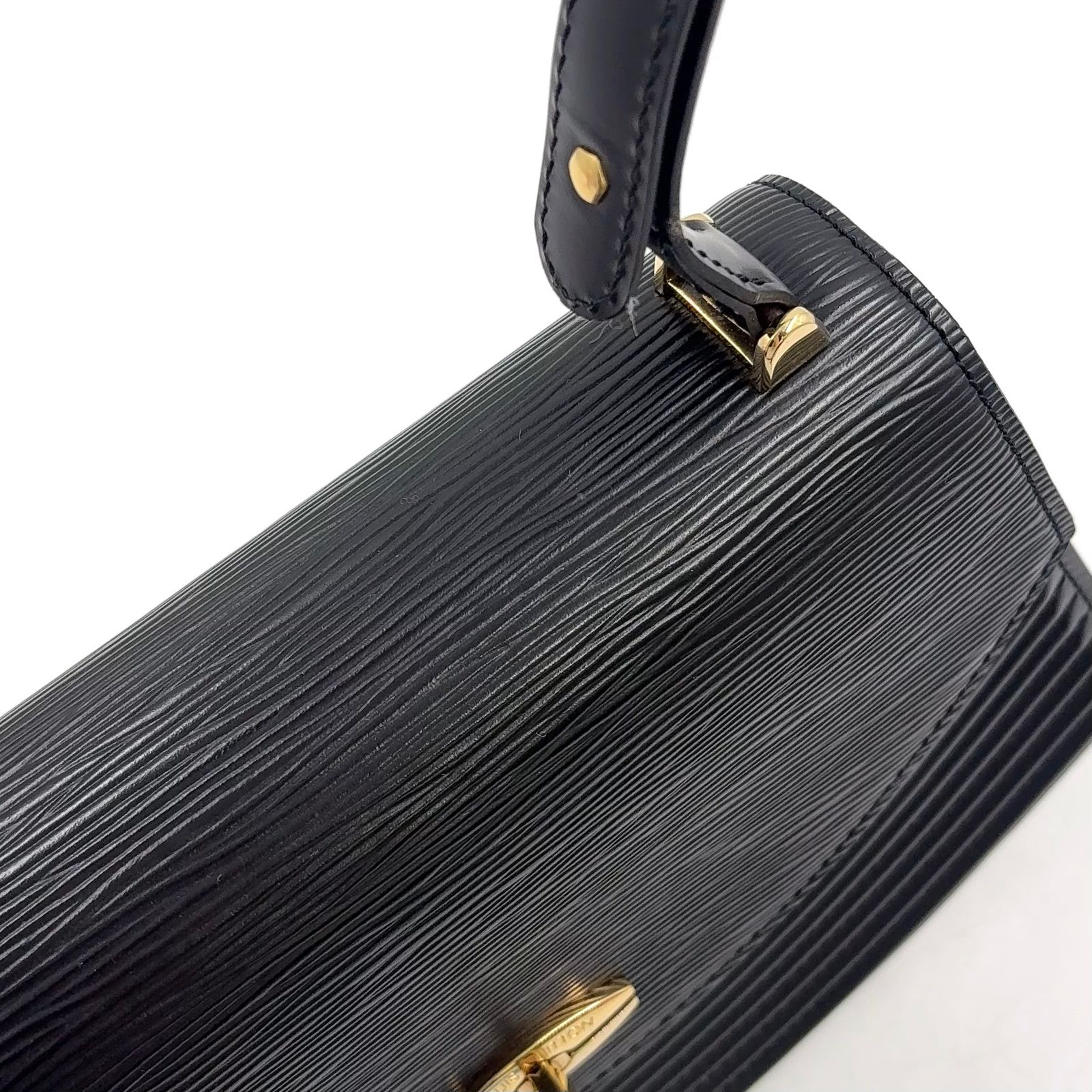 ルイ ヴィトン Louis Vuitton エピ ティルシット　ノワール LOUIS VUITTON ティルシット エピ エピ ノワール レザー ブラック
