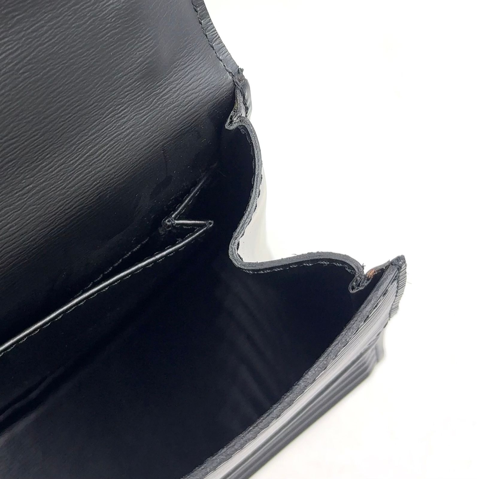 LOUIS VUITTON ティルシット エピ エピ ノワール レザー ブラック