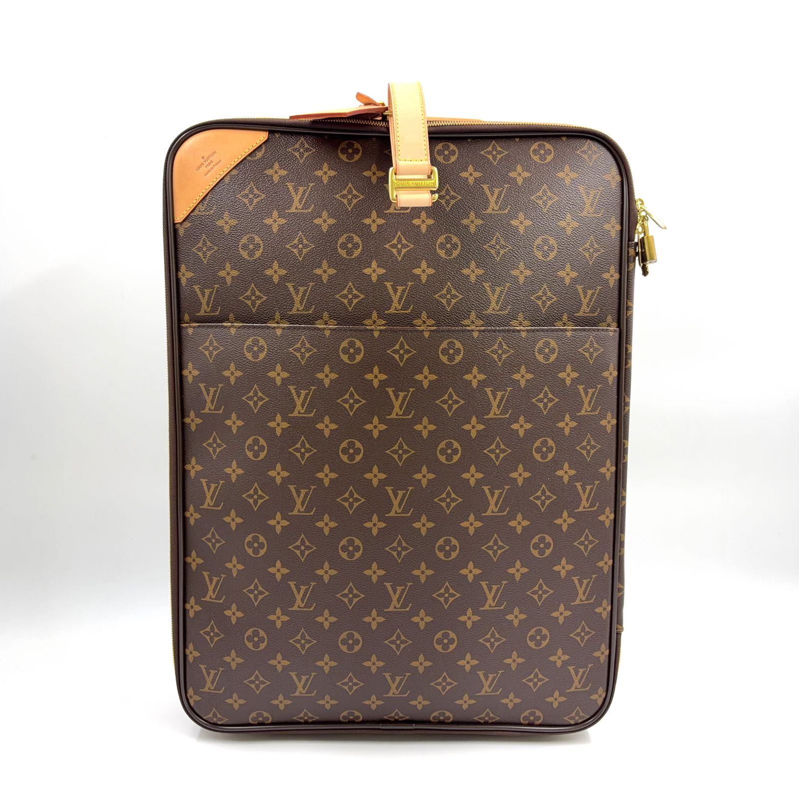 新着】LOUIS VUITTON ぺガス45 モノグラム モノグラム レザー、PVC 