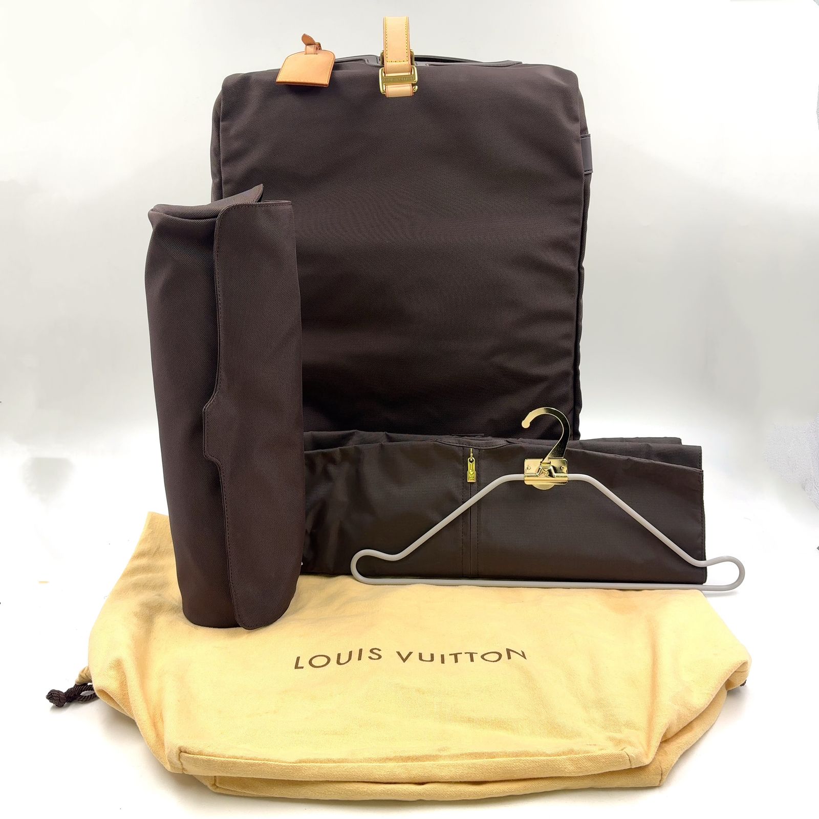 新着】LOUIS VUITTON ぺガス45 モノグラム モノグラム レザー、PVC 