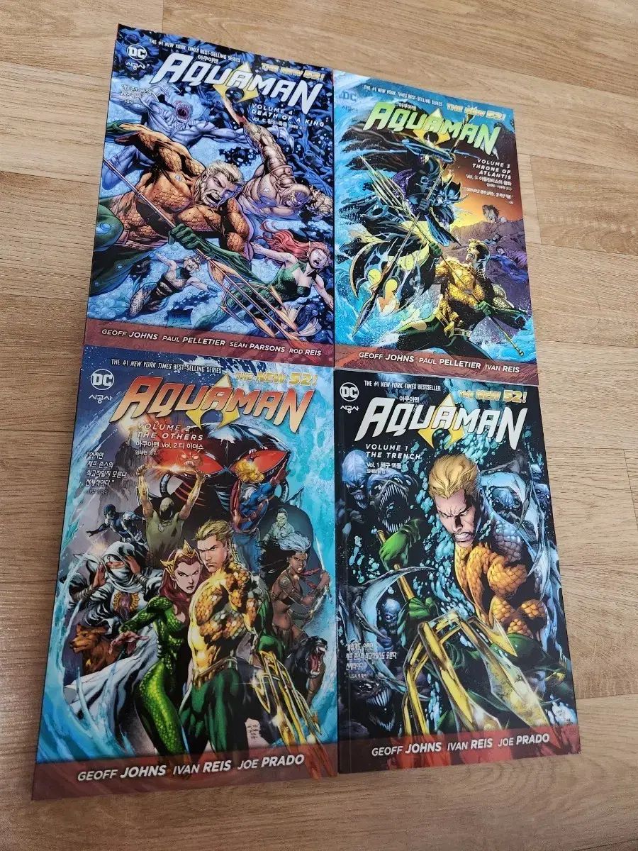 MARVEL アクアマン vol 1 4 コミックス セット