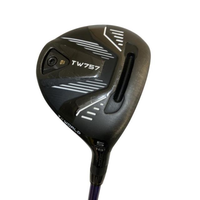 【中古】 本間ゴルフ TOUR WORLD TW757 5W フェアウェイウッド FW VIZARD MP 6 (フレックスS) メンズ 男性用 右利き 右用 Cランク ゴルフクラブ