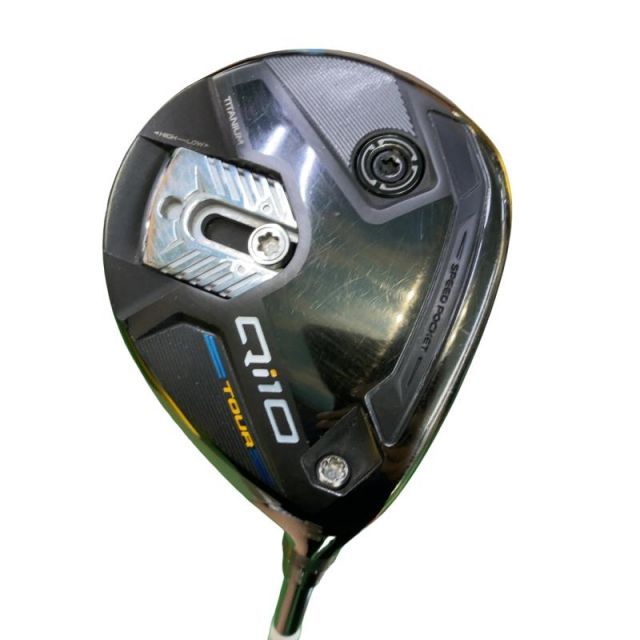 【中古】 テーラーメイド Qi10 TOUR 5W フェアウェイウッド FW Diamana SILVER TM50(Qi10 FW) (フレックスS) メンズ 男性用 右利き 右用 Cランク ゴルフクラブ