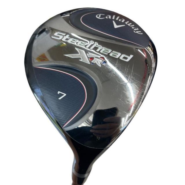 【中古】 キャロウェイ STEELHEAD XR 7W フェアウェイウッド FW Speeder EVOLUTION for XR (フレックスS) メンズ 男性用 右利き 右用 Cランク ゴルフクラブ