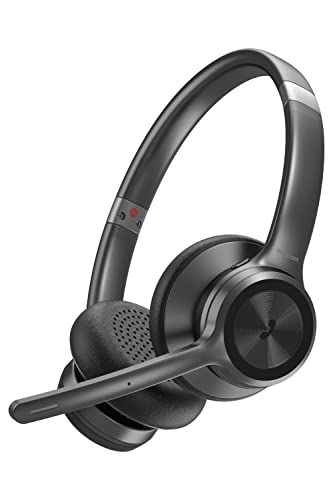 エレコム ワイヤレスヘッドセット 【 Bluetooth/有線 】 ノイズリダクション機能付き ミュートボタン付き ブラック LBT-HSOH20BKｍａ