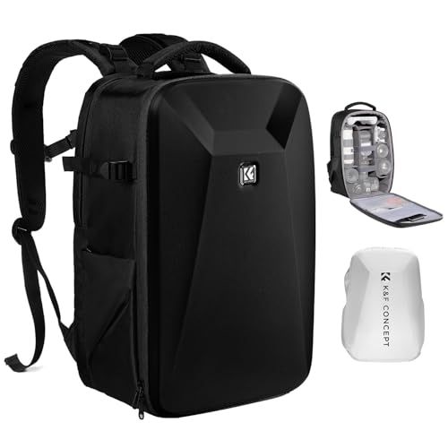 【新品】K&F Concept カメラバッグ カメラリュック リュックサック 大容量 おしゃれ EVA耐衝撃 22L 16インチPC収納＆三脚収納可 一眼レフカメラバッグ 18d12240