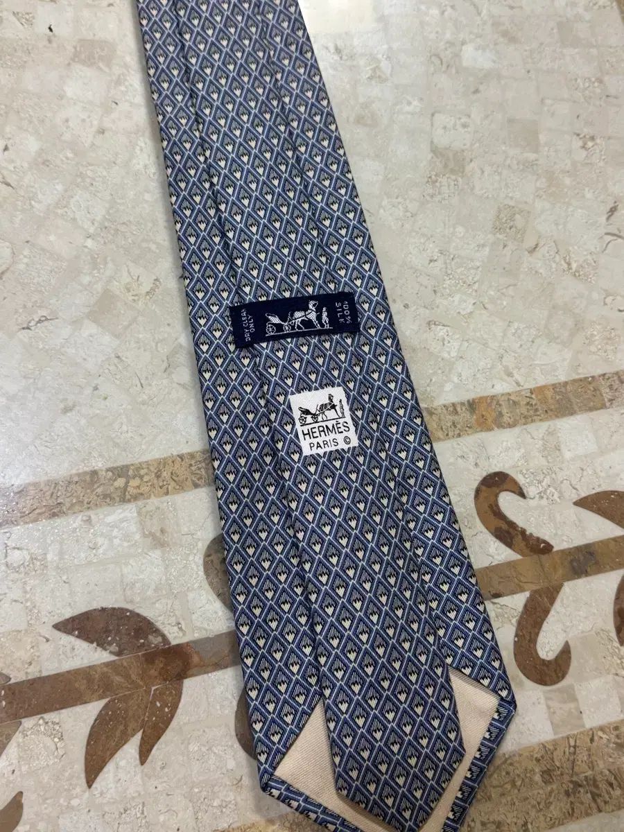 Hermes エルメス シルク100 ネック タイ