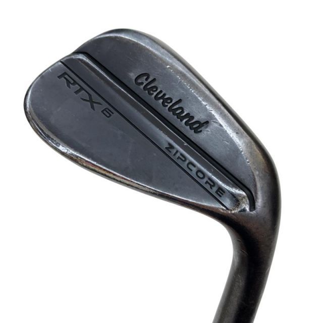 【中古】 クリーブランド Cleveland RTX-6 ZIPCORE ブラックサテン 52°/10° MID ウェッジ WG Dynamic Gold (フレックスS) メンズ 男性用 右利き 右用 Cランク ゴルフクラブ